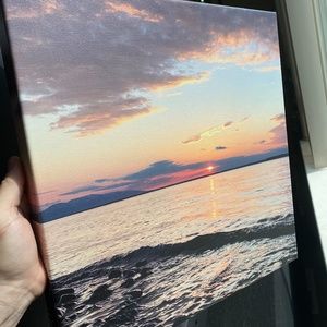 Canvas Print of Sleeping Lady ALASKA